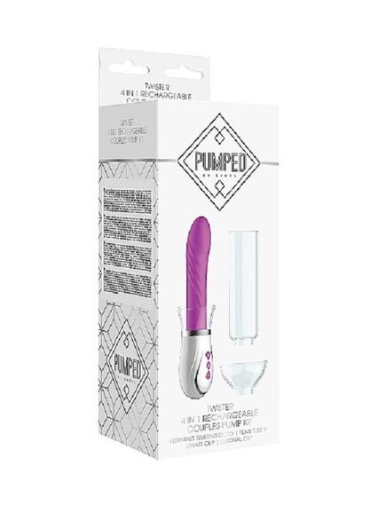 Набор Twister 4 in 1 Rechargeable Couples Pump Kit , изображение 6