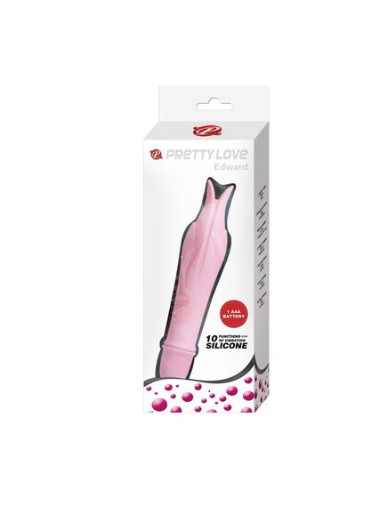 Вибромассажёр мини "Edward", Светло-Розовый , изображение 2