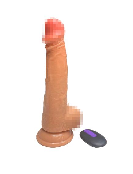 Вибромассажёр реалистик с пультом Д/У 15,5см , изображение 2