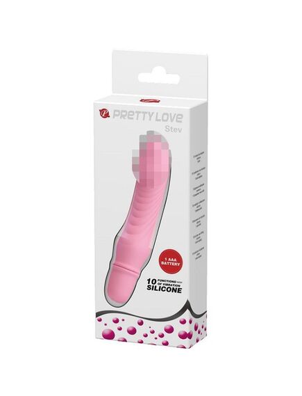 Мини вибромассажёр Stev "Розовый" , изображение 5