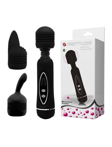 Вибромассажёр со сменными насадками , изображение 2