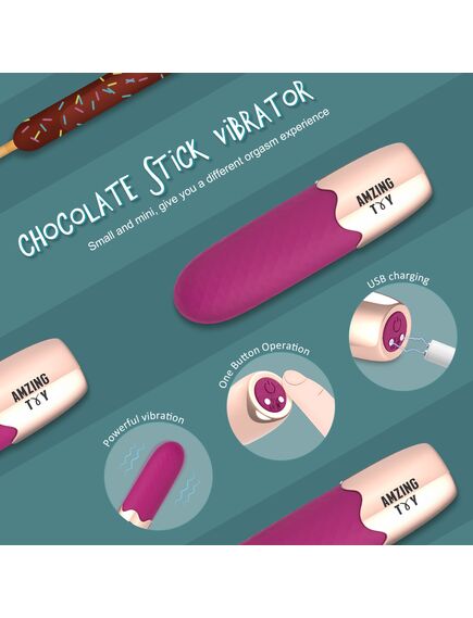 Мини вибратор Andice 9 режимов , изображение 2