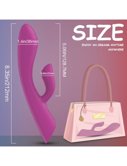 Вибратор кролик с подогревом Alivior , изображение 6