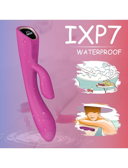 Вибратор кролик с подогревом Alivior , изображение 8