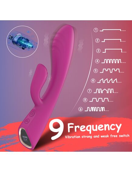 Вибратор кролик с подогревом Alivior , изображение 9