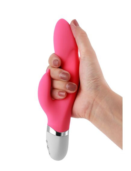 Вибратор кролик розового цвета , изображение 2