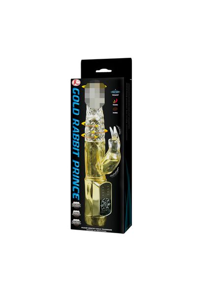 Вибромассажер "Gold rabbit prince" , изображение 7