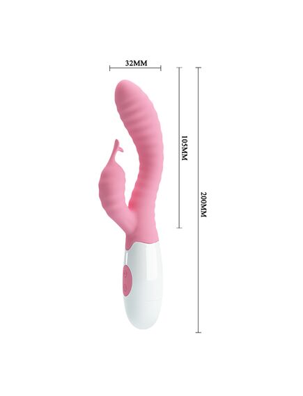 Вибромассажер с клиторальным отростком "Hyman" , изображение 4