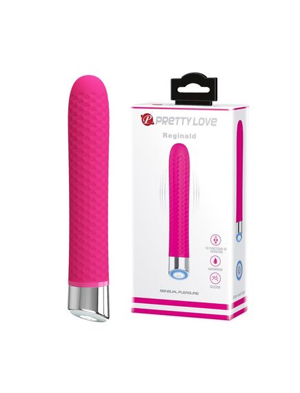 Розовый вибратор Reginald 16,7 см , изображение 2