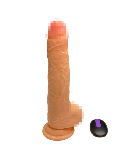 Вибромассажёр реалистик с пультом Д/У 16см , изображение 2