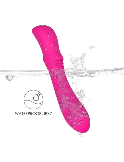 Гнущийся вибромассажер Knight розовый , изображение 6