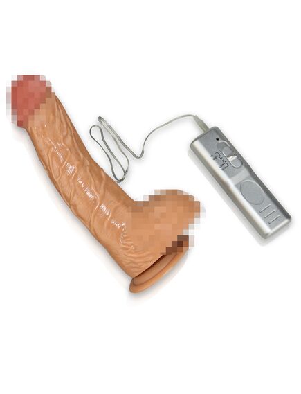 Вибратор реалистик Real Extreme Extra Girth Vibrating Dildo 22,1см 