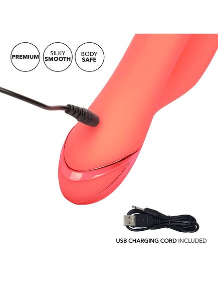 Вибромассажер кролик Orange County Cutie с функцией «поступательное движение» , изображение 4