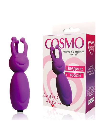 ВИБРОМАССАЖЁР МИНИ цвет фиолетовый L 85 мм D 24 мм , изображение 2