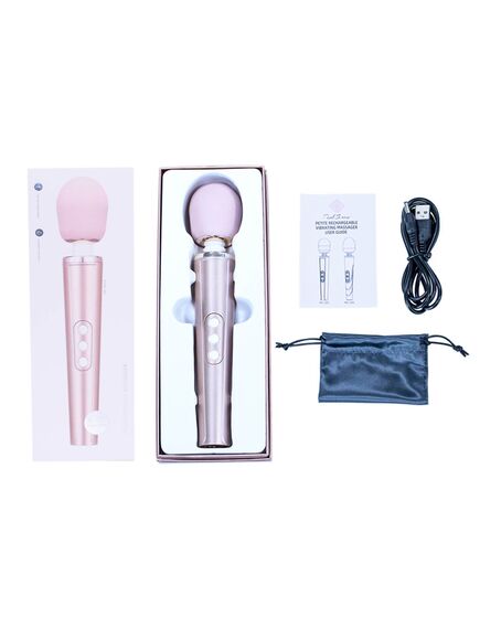 Перезаряжаемый Массажер LUXURY BODY MASSAGE WAND , изображение 7