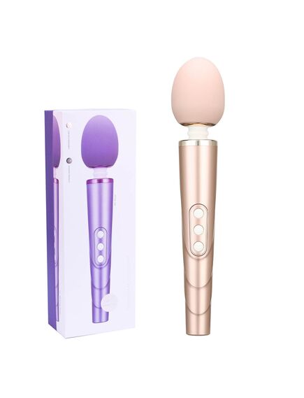 Перезаряжаемый Массажер LUXURY BODY WOND GOLD MICROPHONE 