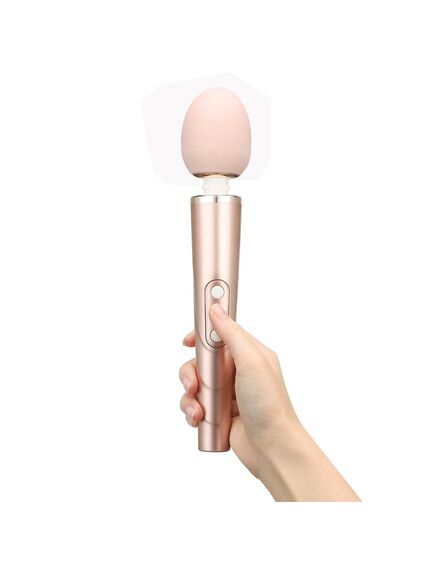 Перезаряжаемый Массажер LUXURY BODY WOND GOLD MICROPHONE , изображение 4
