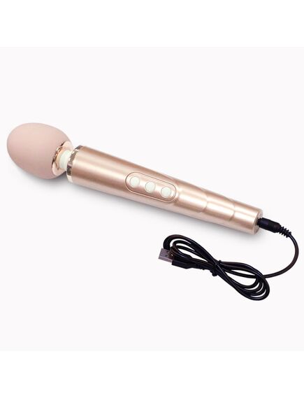 Перезаряжаемый Массажер LUXURY BODY WOND GOLD MICROPHONE , изображение 6
