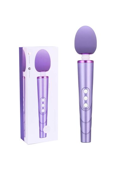 Перезаряжаемый Массажер LUXURY BODY WOND GOLD MICROPHONE 