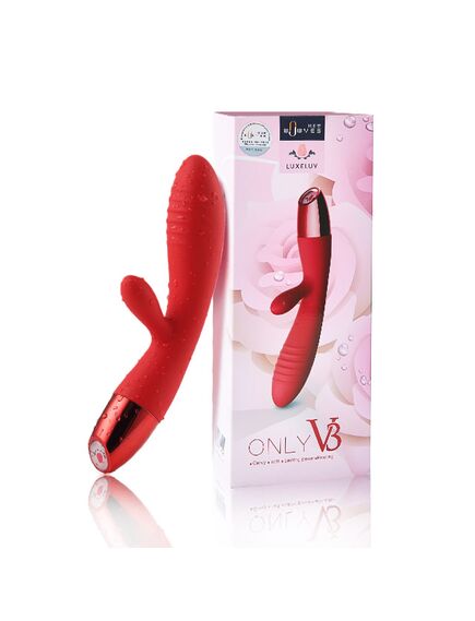 Вибратор с клиторальным стимулятором LuxeLuv ONLY V3 , изображение 4