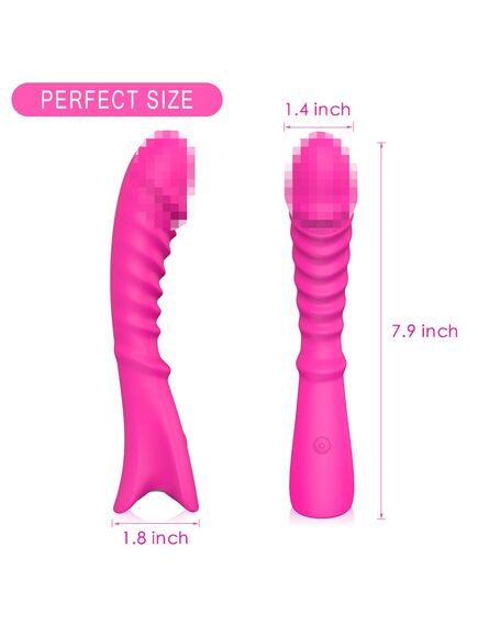 Вибромассажер ребристый TOPI , изображение 3