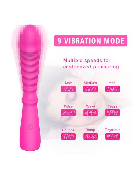 Вибромассажер ребристый TOPI , изображение 5