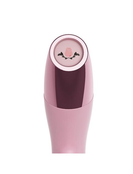 Вибратор с клиторальным стимулятором Luxeluv ONLY V2, розовый , изображение 3