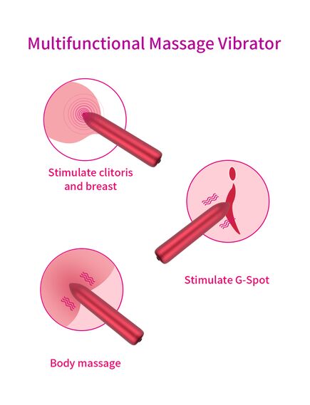 Вибропуля 16 режимов вибрации Nefer , изображение 3