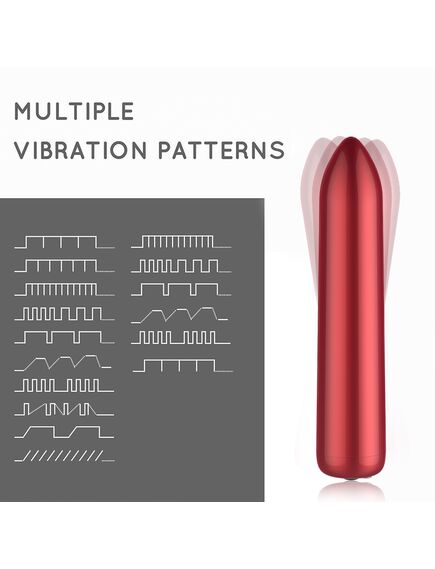 Вибропуля 16 режимов вибрации Nefer , изображение 6