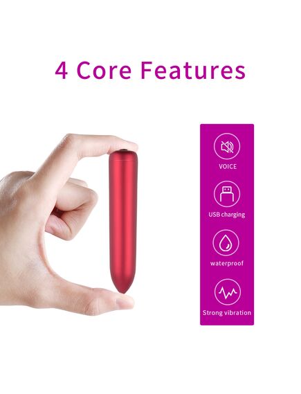 Вибропуля 16 режимов вибрации Nefer , изображение 7