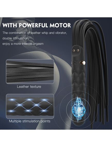 Вибратор с плетью Bloody Mary , изображение 3