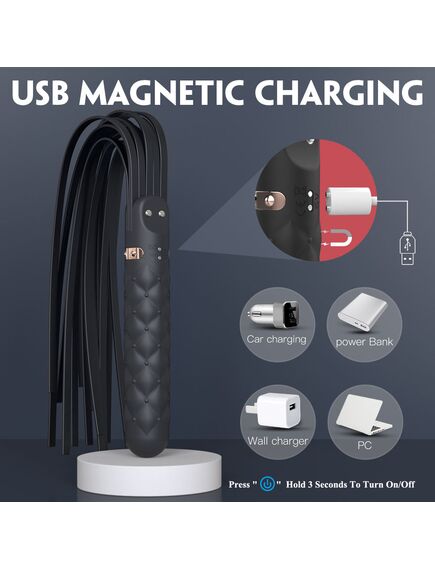 Вибратор с плетью Bloody Mary , изображение 4