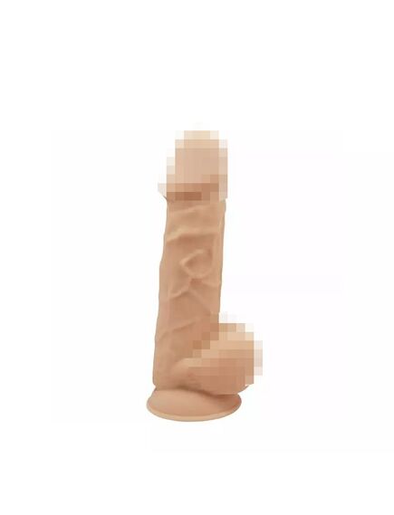 Вибратор-реалистик SILEXD Model 1, 8'5", телесный, с пультом , изображение 2