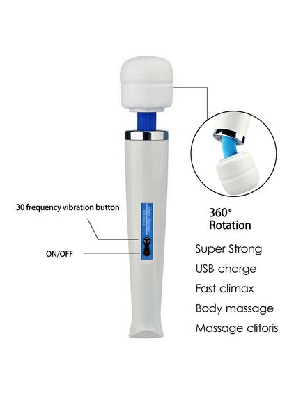 Вибромассажёр Magic Wand Original HV-280R , изображение 8