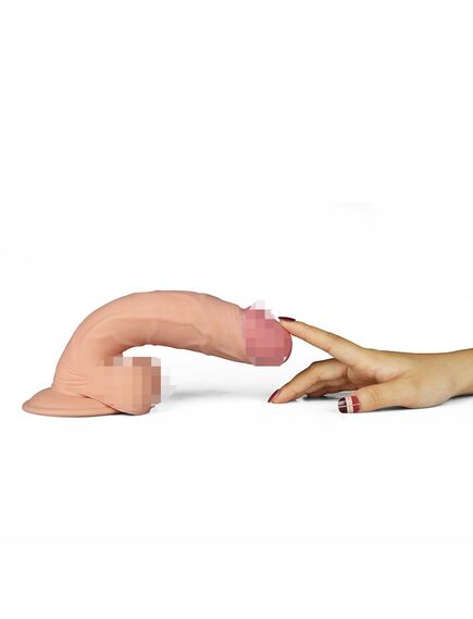 УЦЕНКА! Вибратор Ultra Soft Dude Vibrating 9,0″ (Не работает вибрация) , изображение 2