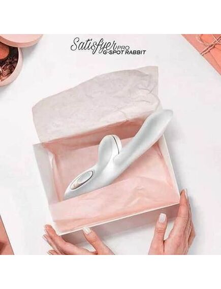 Вибромассажер кролик с вакуумно-волновой клиторальной стимуляцией Satisfyer Pro G-Spot Rabb , изображение 5