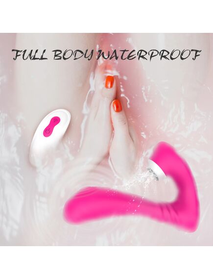 Вакуумно-волновой клиторально-вагинальный вибромассажер "Gray-RCT" , изображение 5