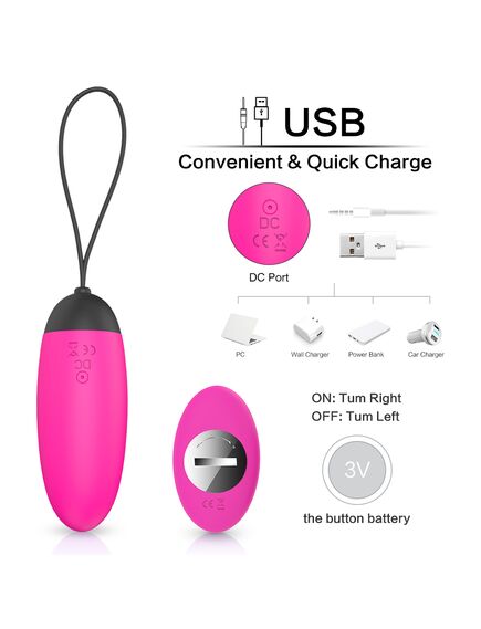 Виброяйцо на пульте д\у "Ada" , изображение 5