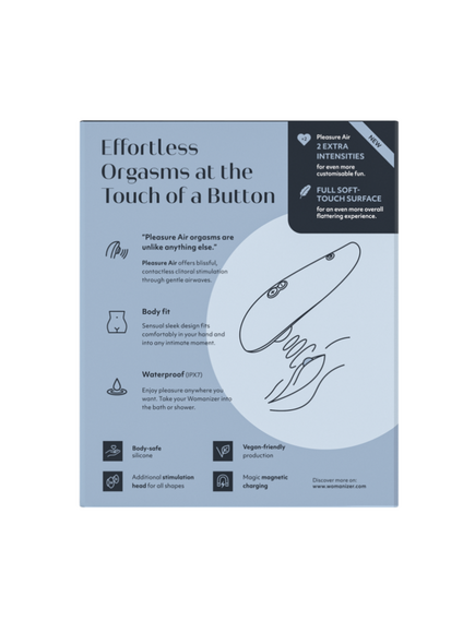 Бесконтактный клиторальный стимулятор Womanizer Classic 2 , изображение 6