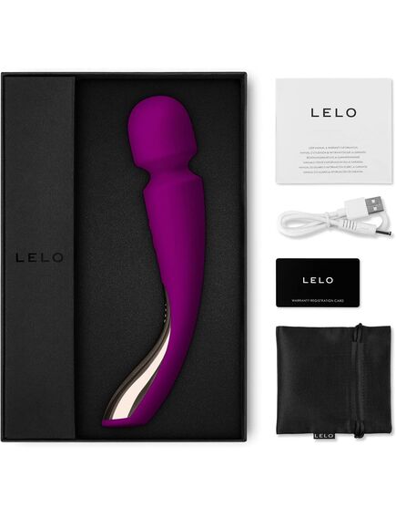 Вибромассажёр для тела Smart Wand 2 Medium Deep Rose , изображение 7