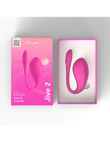 Вибратор We-Vibe Jive 2 розовый , изображение 9