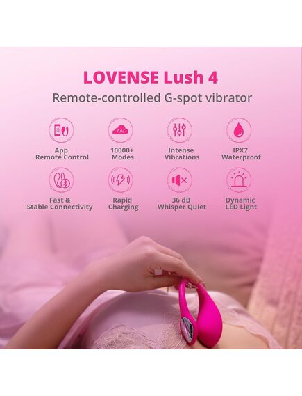 Виброяйцо Lovense Lush 4 , изображение 11