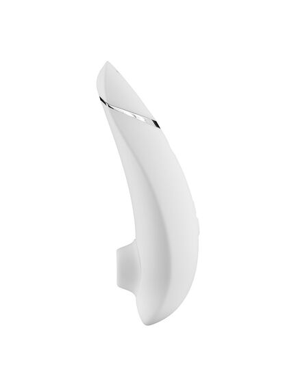 Бесконтактный клиторальный стимулятор Womanizer Premium, Расцветка: Белый , изображение 5