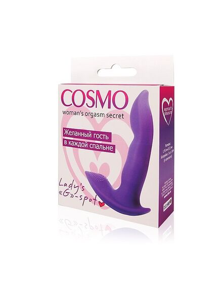 ВИБРОМАССАЖЁР цвет фиолетовый, L 100 мм D 22 мм , изображение 2