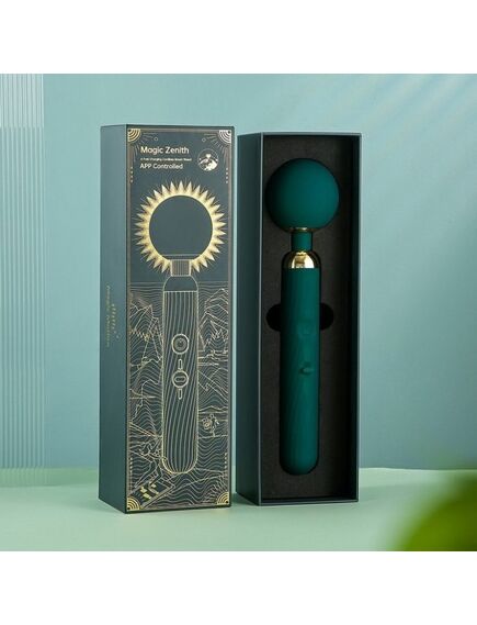 Вибратор Magic Motion Zenith зеленый , изображение 3