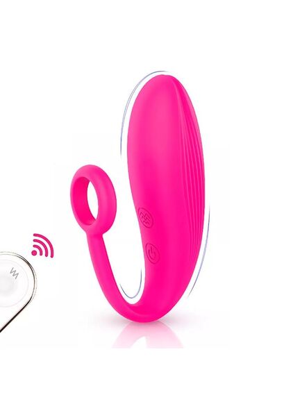 Виброяйцо с пультом Tulip-3 Pink 