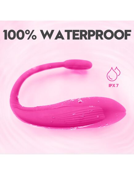 Виброяйцо с пультом Tulip-3 Pink , изображение 4