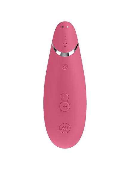 Бесконтактный клиторальный стимулятор Womanizer Premium розовый, Расцветка: Розовый , изображение 3
