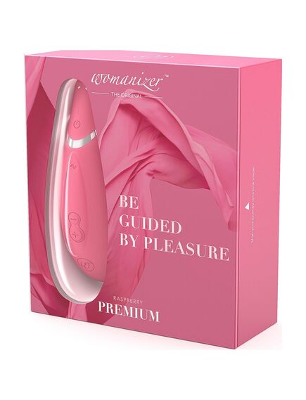 Бесконтактный клиторальный стимулятор Womanizer Premium розовый, Расцветка: Розовый , изображение 6