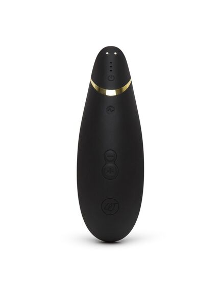 Бесконтактный клиторальный стимулятор Womanizer Premium черный, Расцветка: Черный , изображение 5